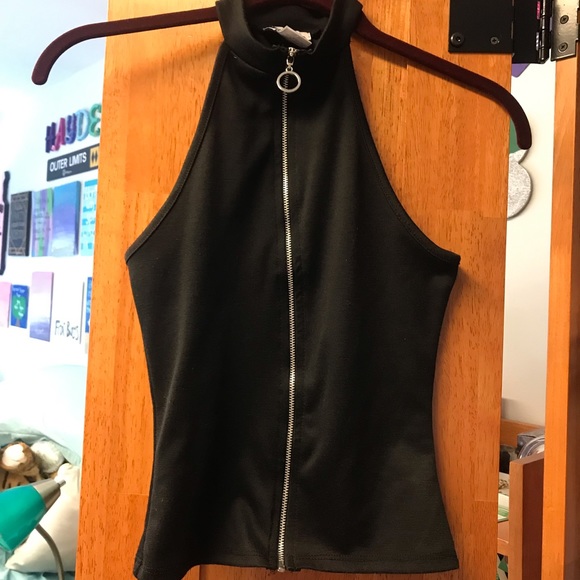Zip Up Tank Top - Picture 1 of 5